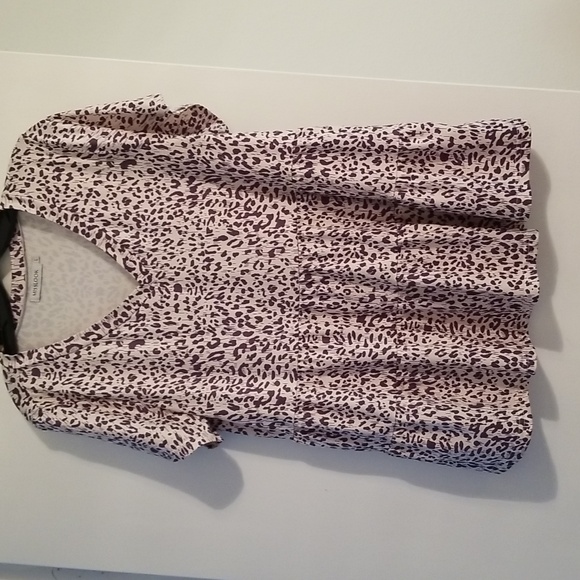 MISSLOOK Tops - Misslook leopard pattern top sz large